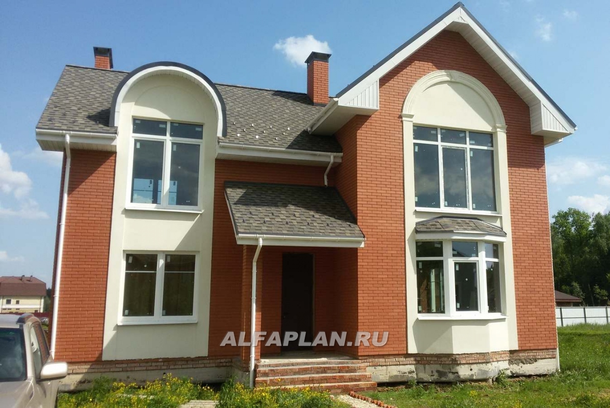 Строительство дома по проекту 92B - фото №2