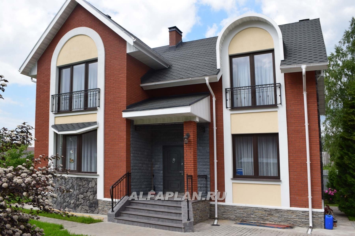 Строительство дома по проекту 92B - фото №1