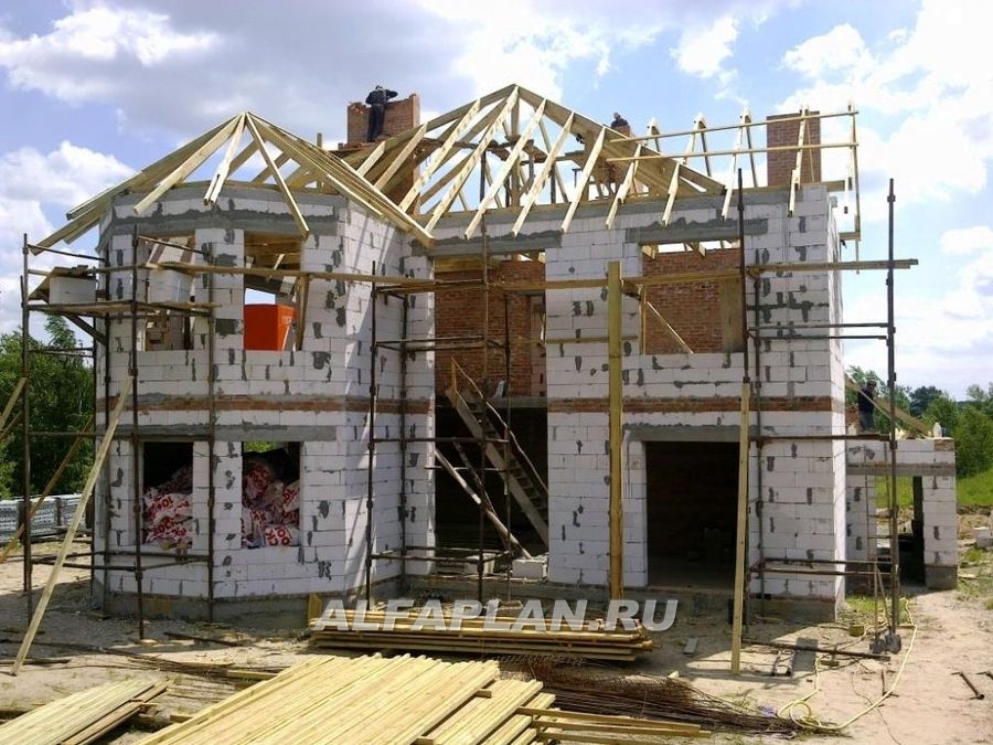 Строительство дома по проекту 93A - фото №15