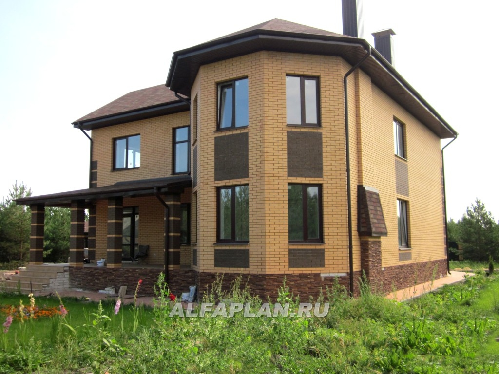 Строительство дома по проекту 93A - фото №5