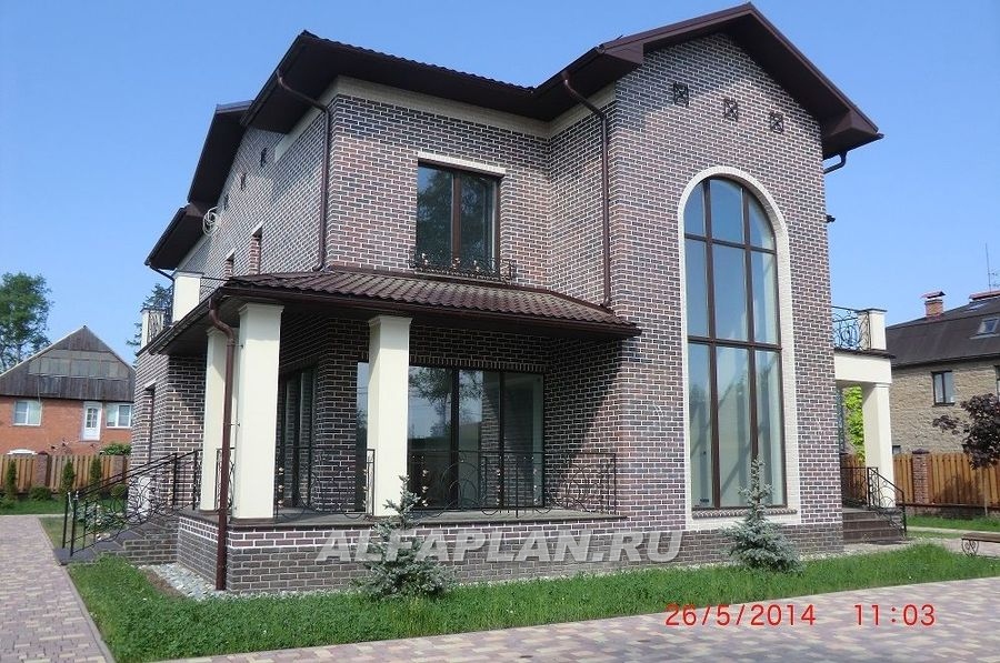 Строительство дома по проекту 398A - фото №2