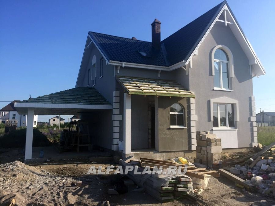 Строительство дома по проекту 103B - фото №11