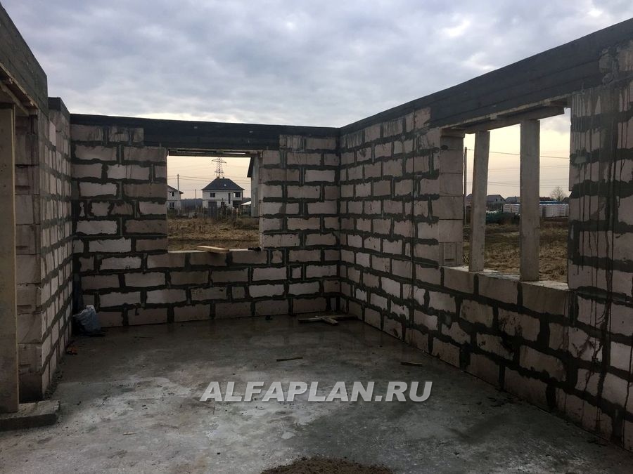 Строительство дома по проекту 103B - фото №37