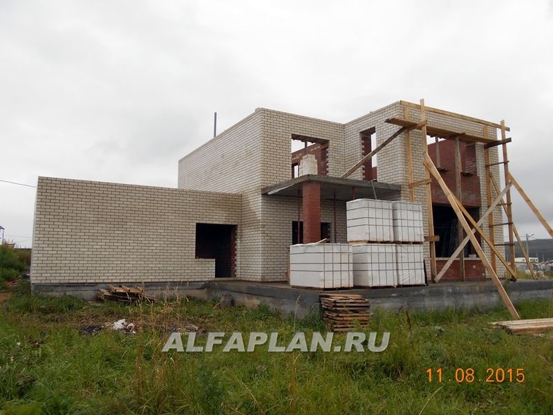 Строительство дома по проекту 462B - фото №7