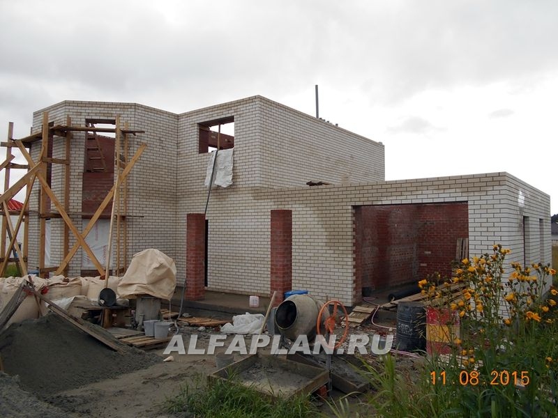 Строительство дома по проекту 462B - фото №8