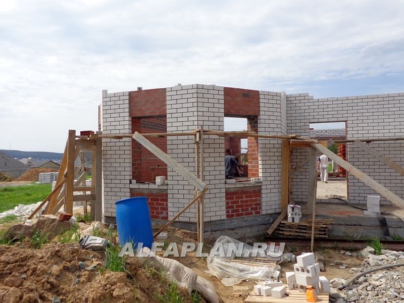 Строительство дома по проекту 462B - фото №14