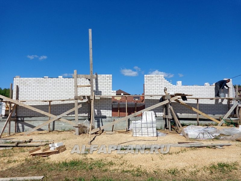 Строительство дома по проекту 462B - фото №15