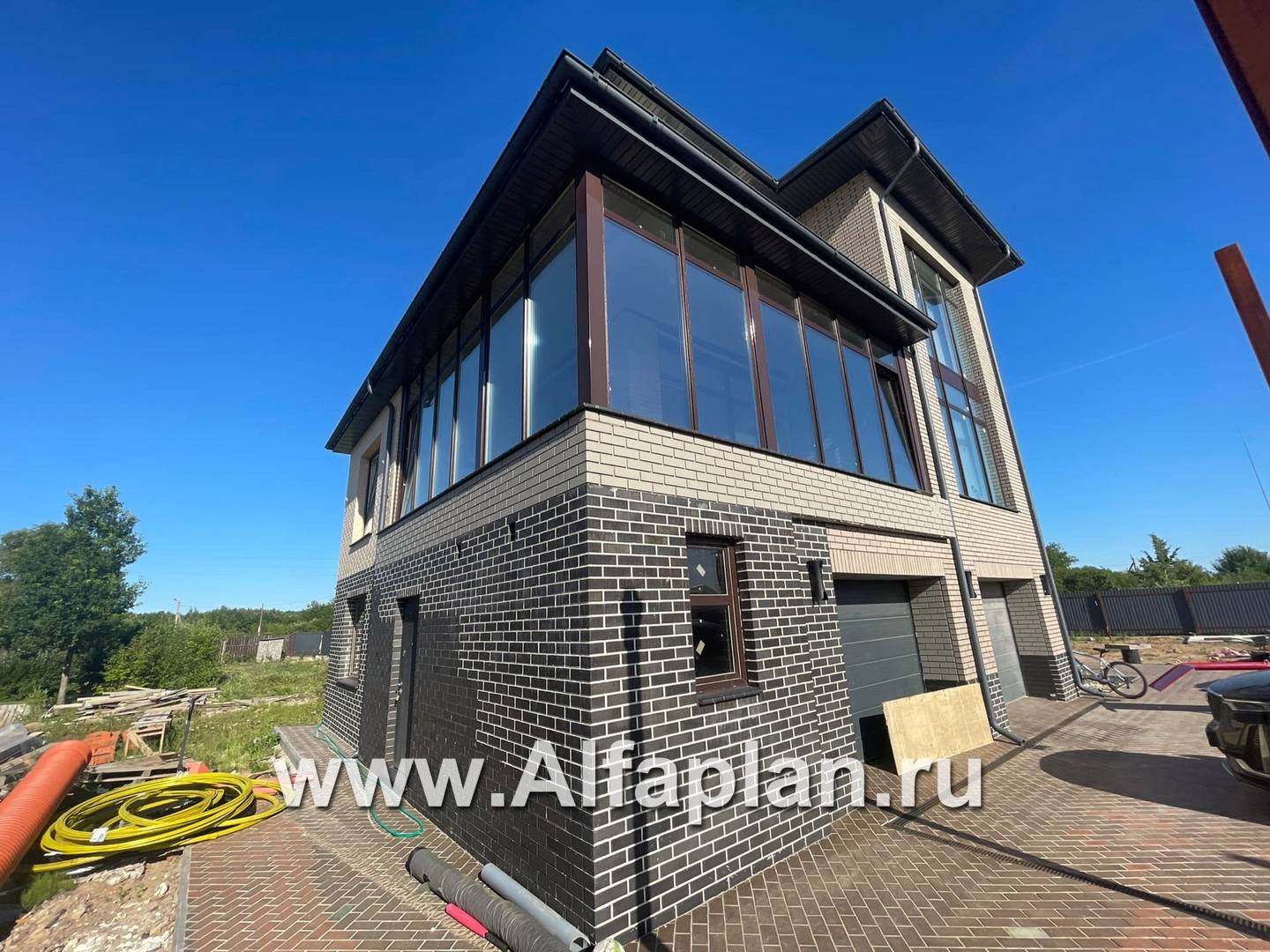 Строительство дома по проекту 77B - фото №3