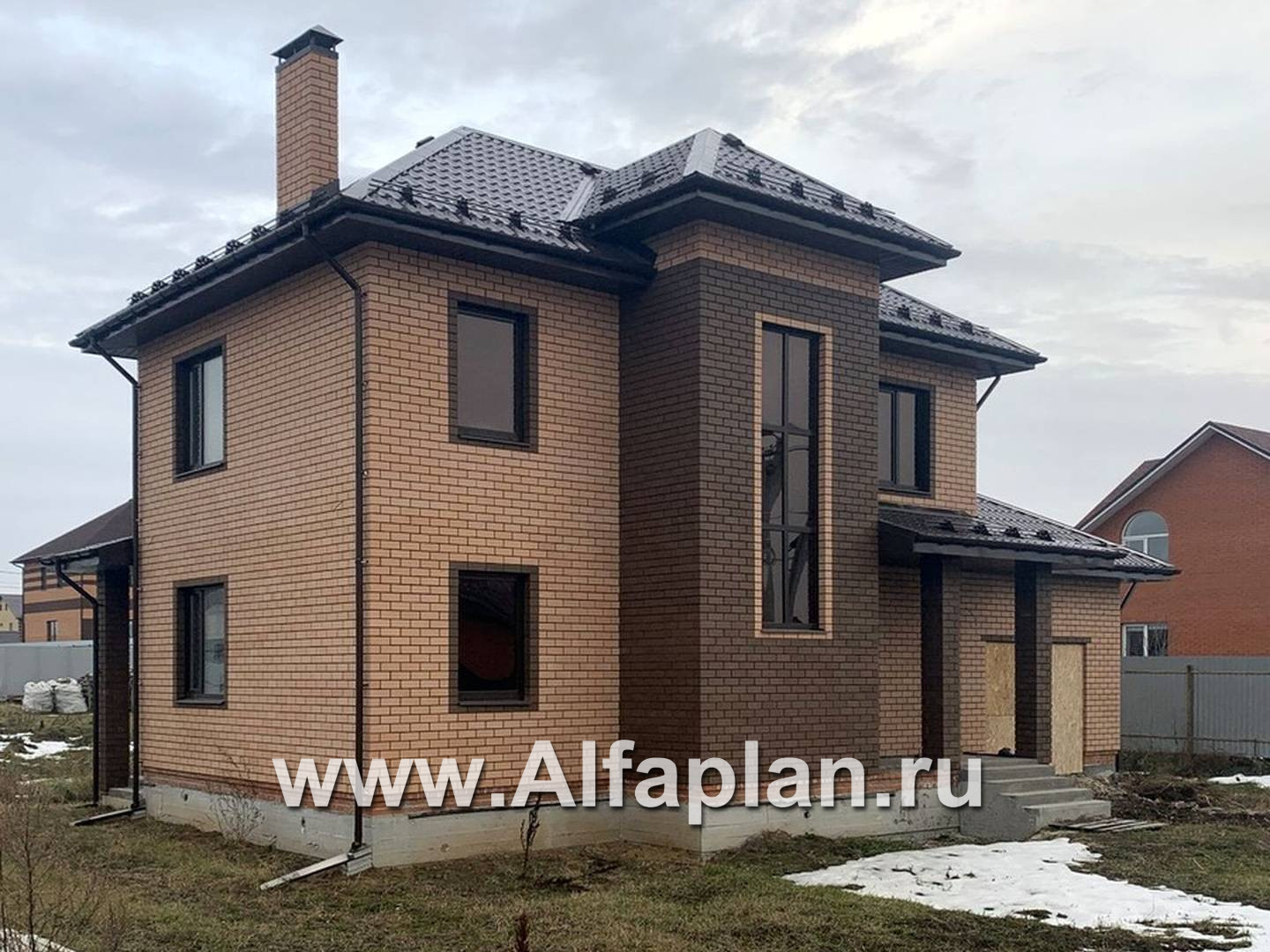 Строительство дома по проекту 515B - фото №2