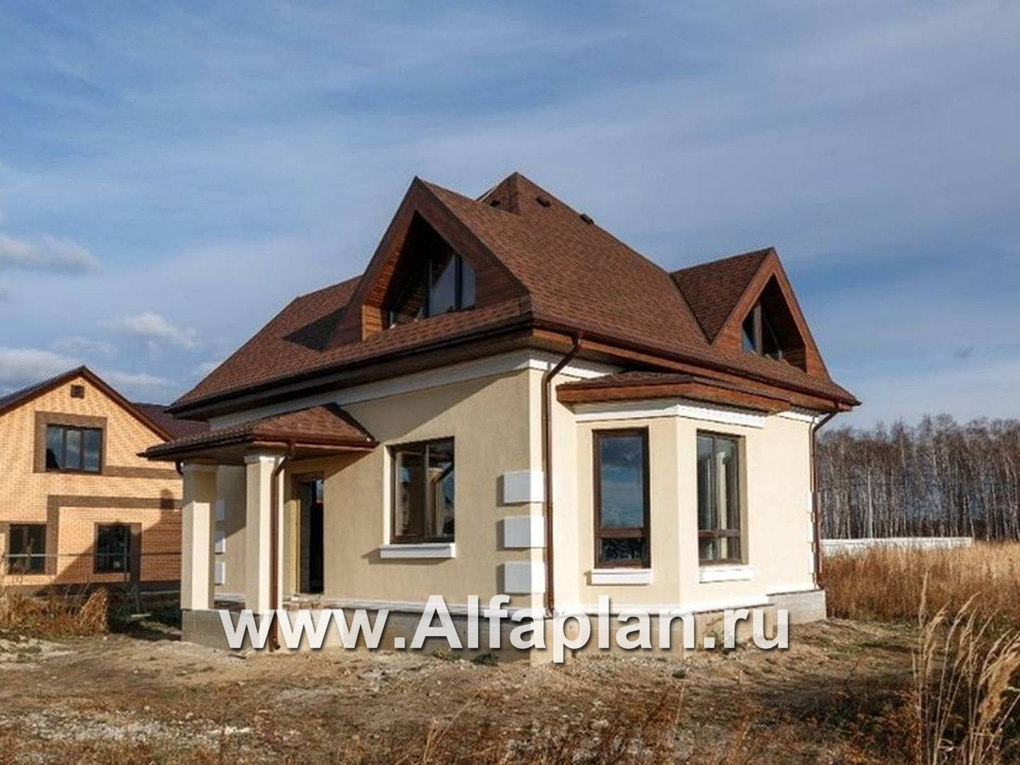 Строительство дома по проекту G22a - фото №2