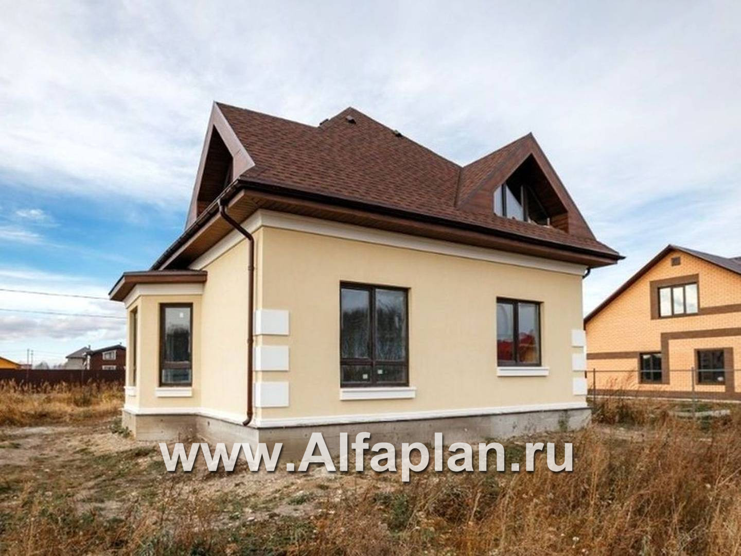 Строительство дома по проекту G22a - фото №4