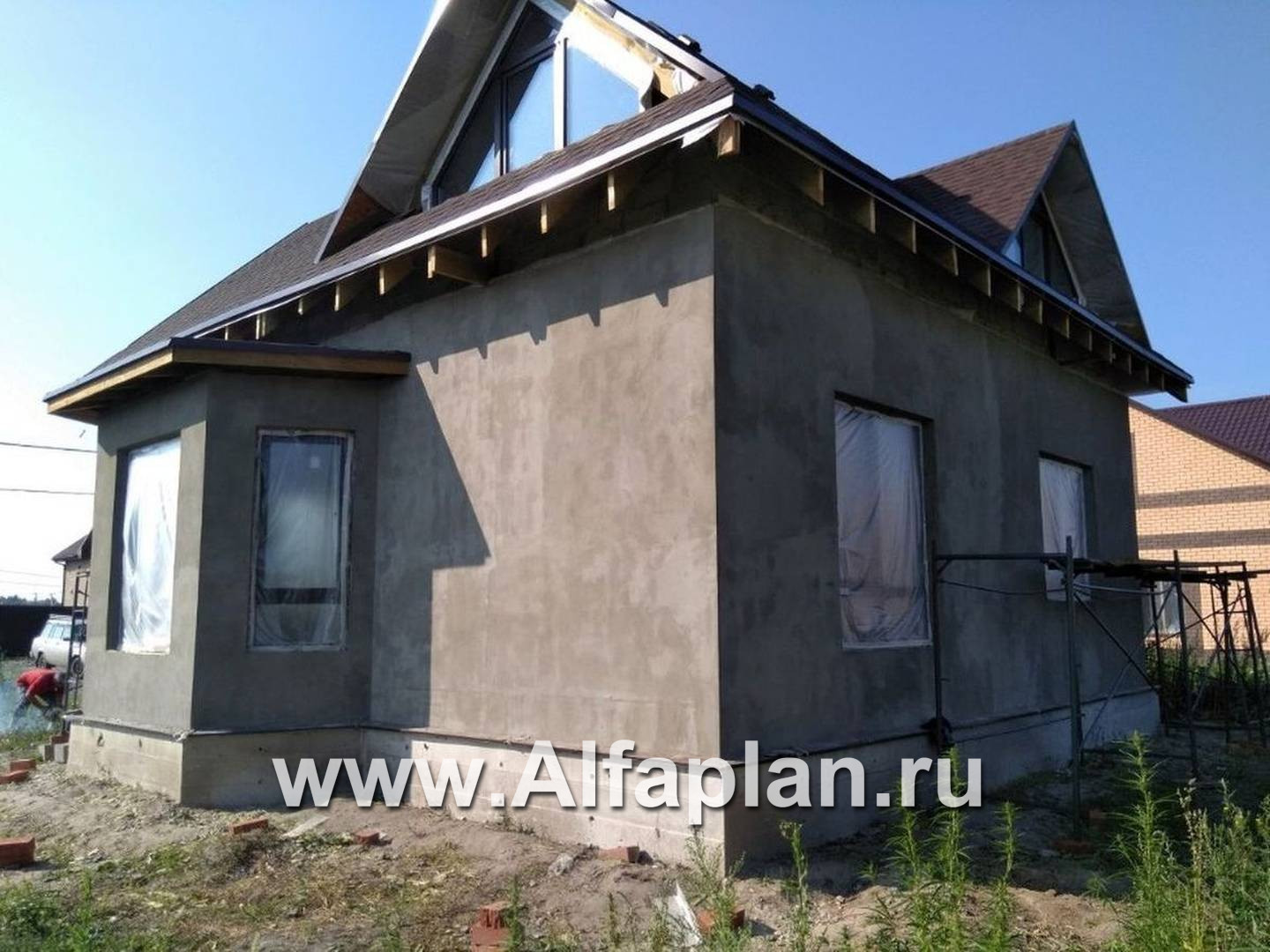 Строительство дома по проекту G22a - фото №10