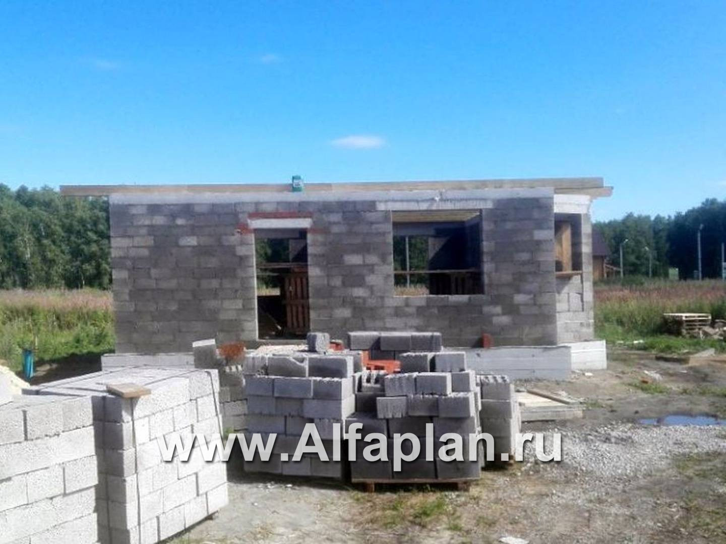 Строительство дома по проекту G22a - фото №14