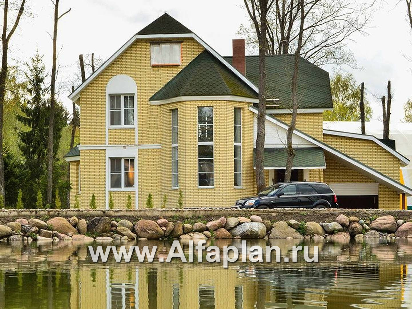 Строительство дома по проекту 31A - фото №1