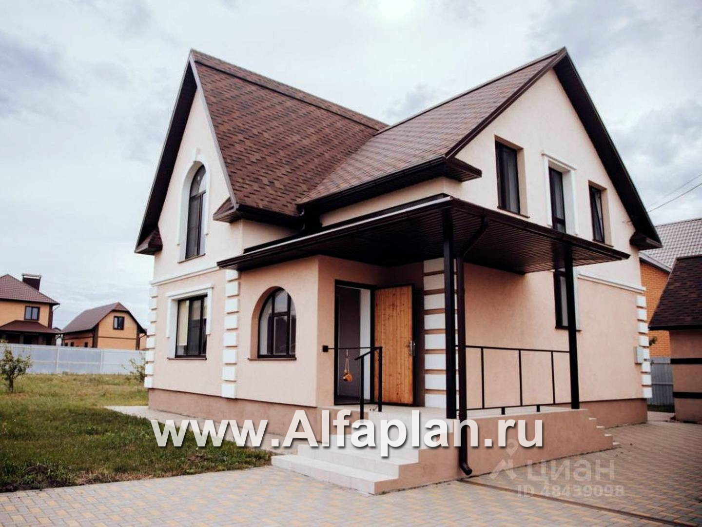 Строительство дома по проекту 103A - фото №1