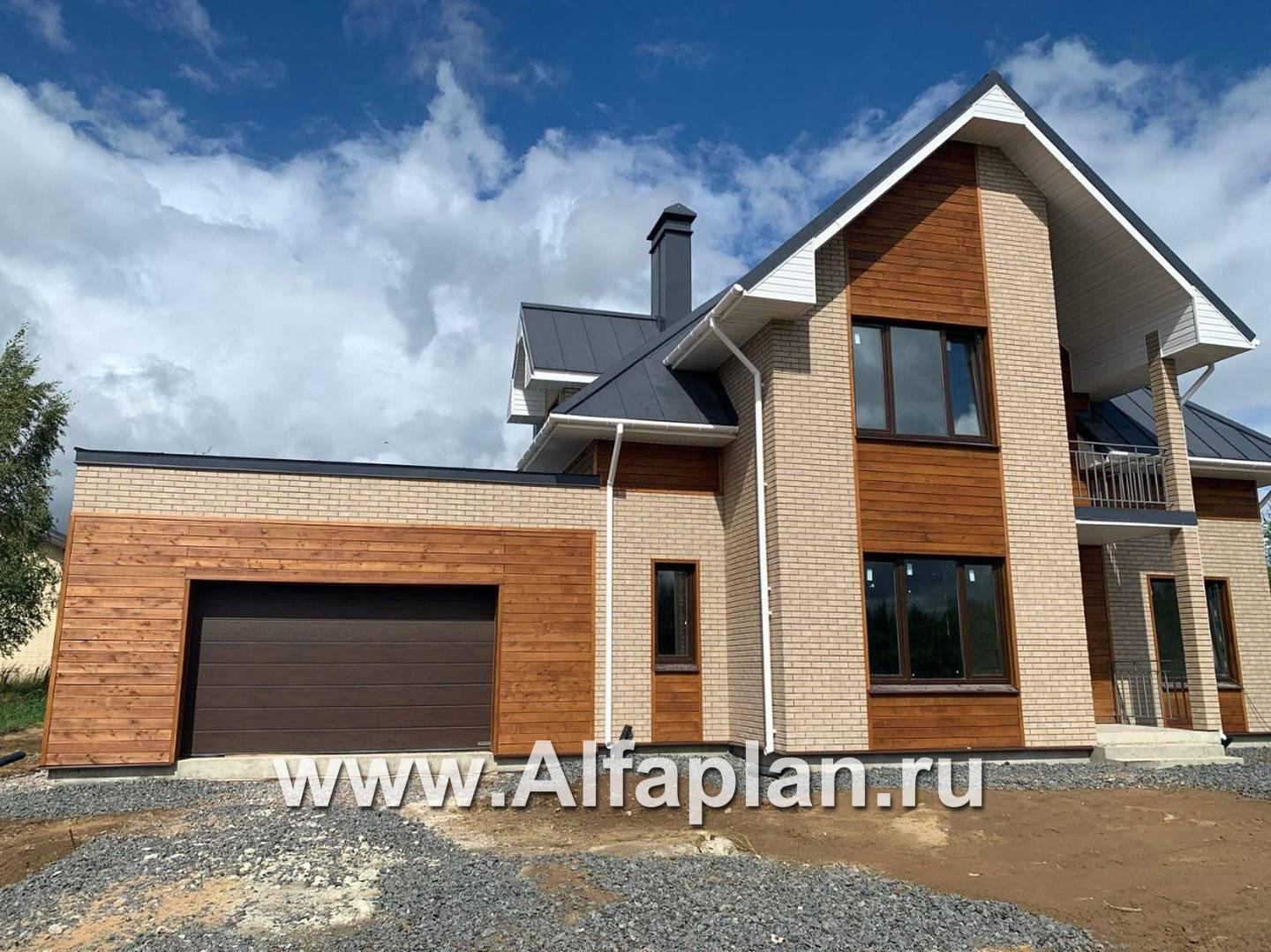 Строительство дома по проекту 429E - фото №2