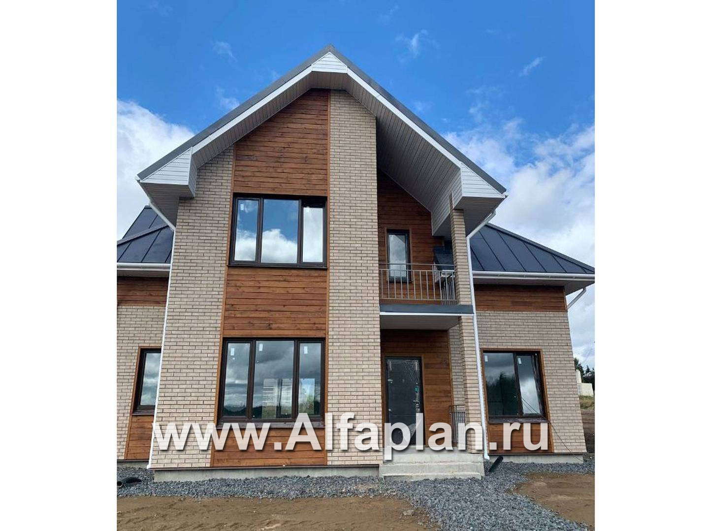 Строительство дома по проекту 429E - фото №3