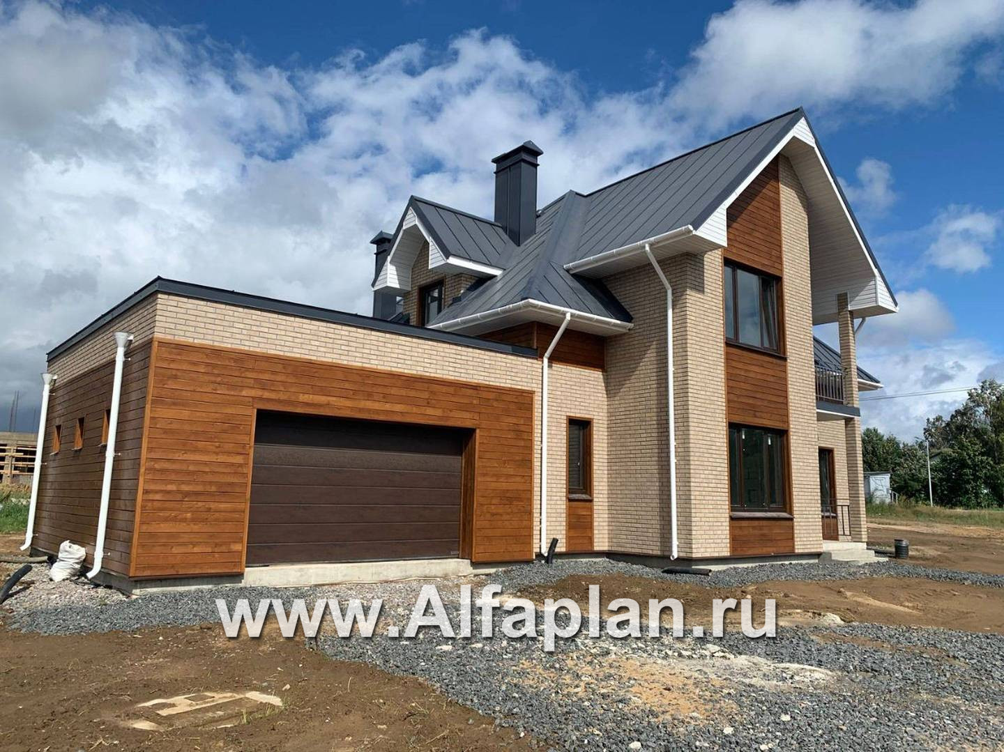 Строительство дома по проекту 429E - фото №4