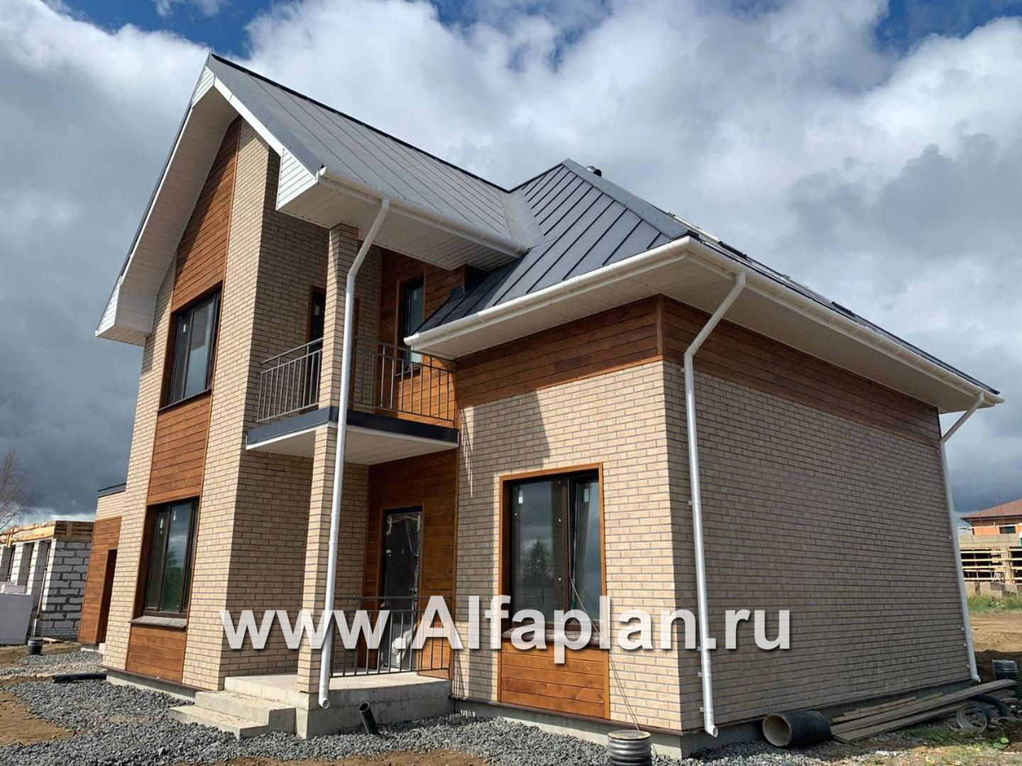 Строительство дома по проекту 429E - фото №6