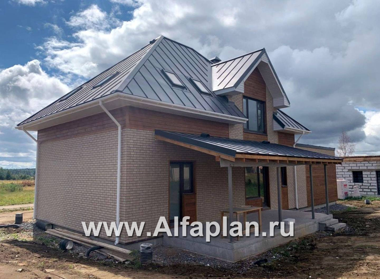 Строительство дома по проекту 429E - фото №8