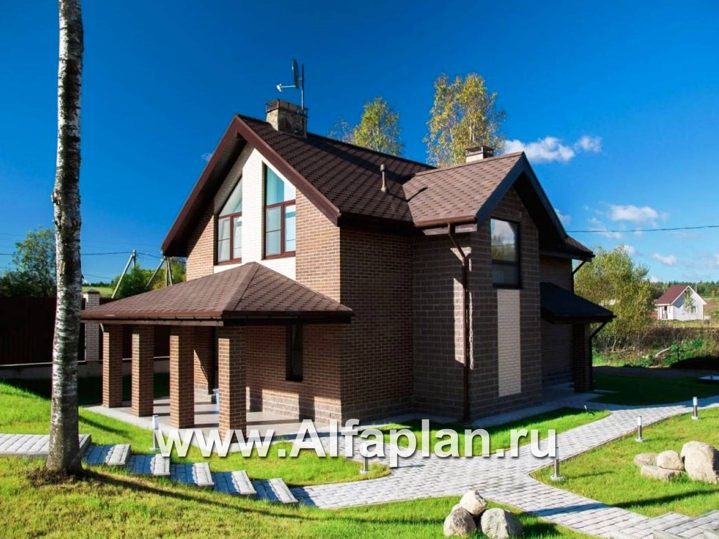 Строительство дома по проекту 71B - фото №2