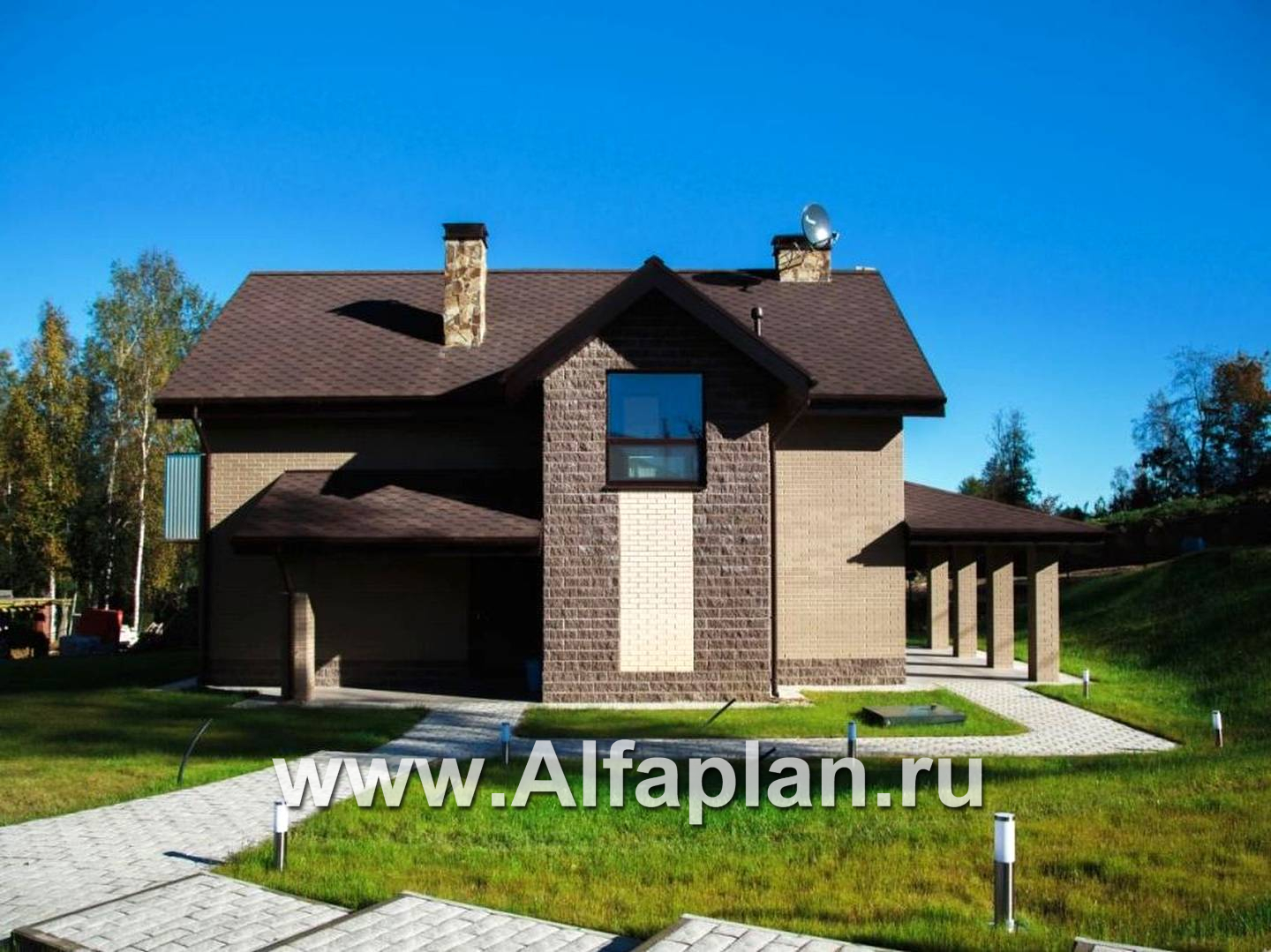 Строительство дома по проекту 71B - фото №3