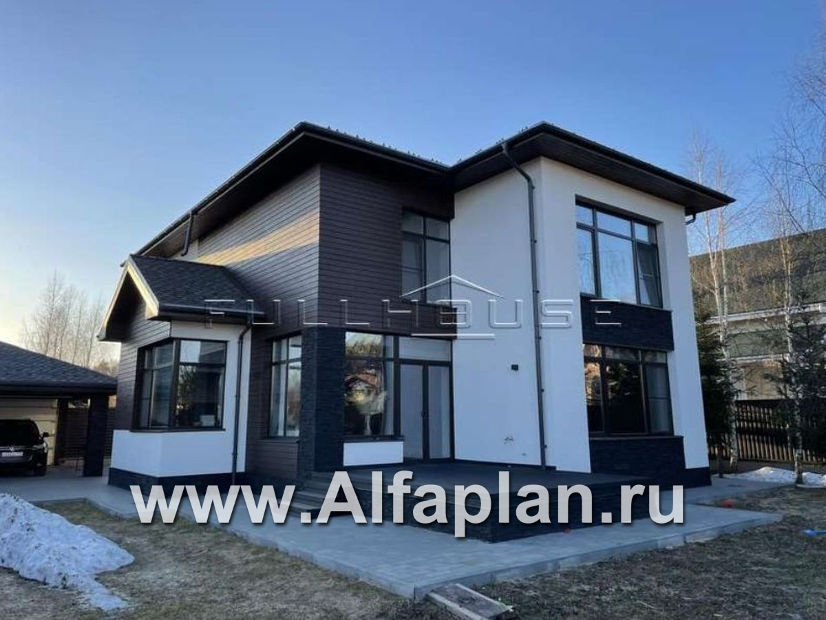 Строительство дома по проекту 106B - фото №6