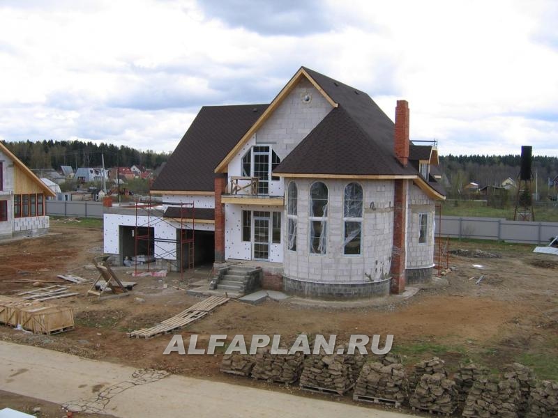 Строительство дома по проекту 25C - фото №5