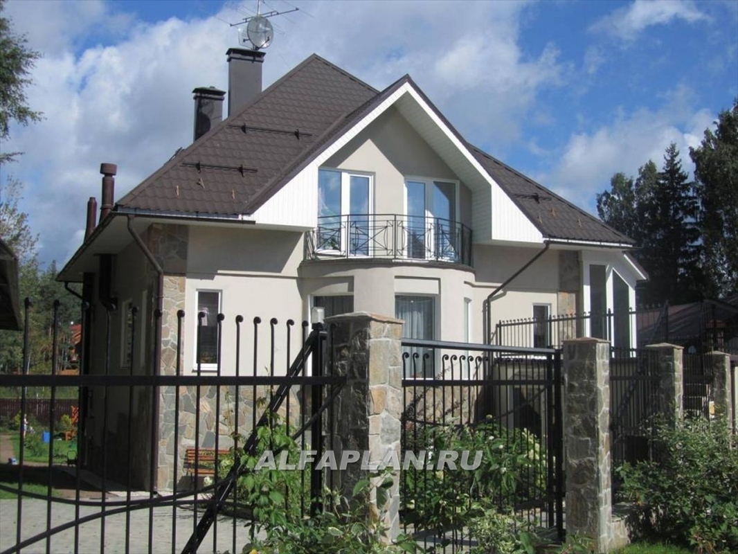 Строительство дома по проекту 36A - фото №1