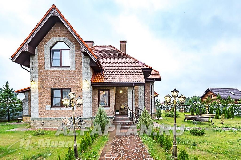 Строительство дома по проекту 38A - фото №1