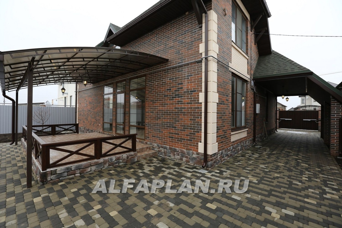 Строительство дома по проекту 45A - фото №4