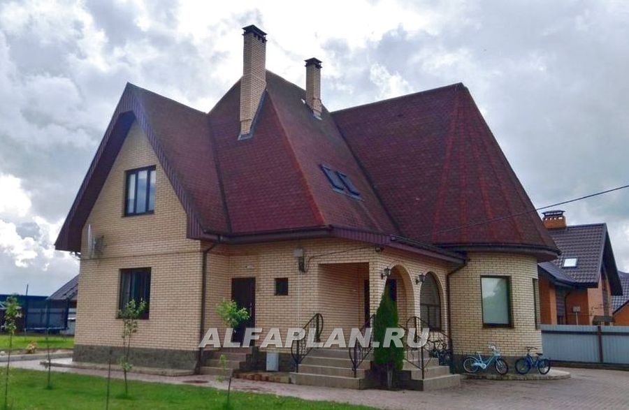 Строительство дома по проекту 46A - фото №1