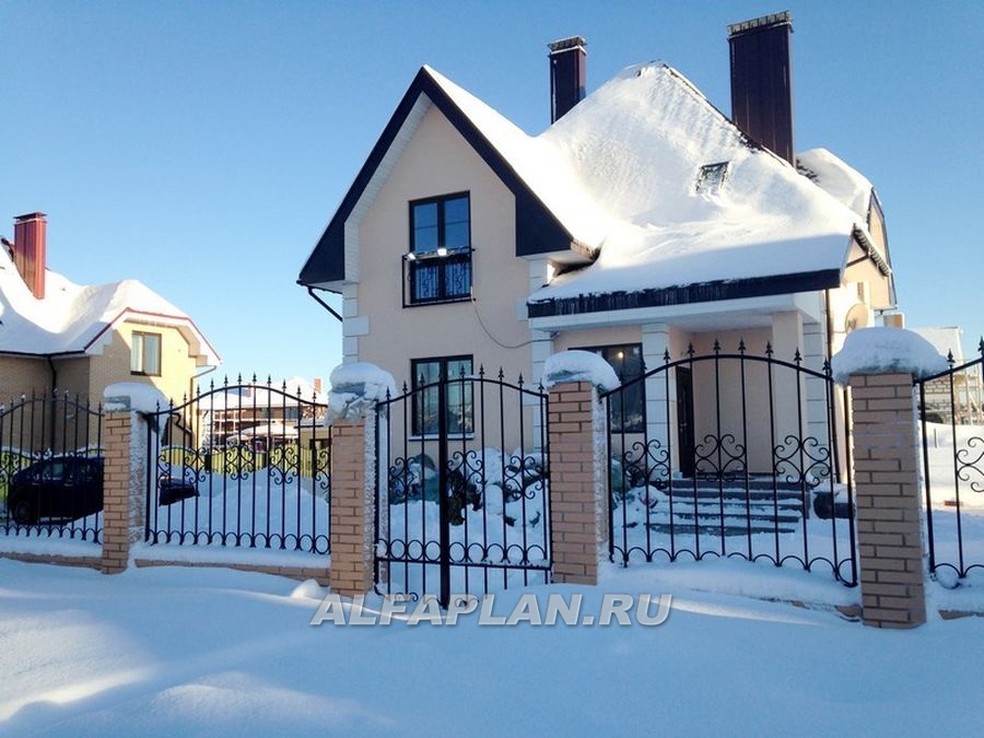 Строительство дома по проекту 47A - фото №7