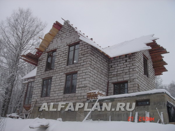 Строительство дома по проекту 48B - фото №2