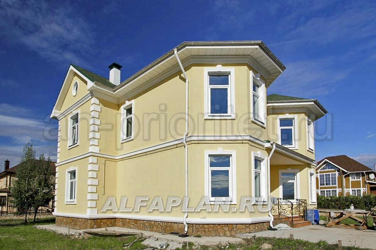 Строительство дома по проекту 49E - фото №15