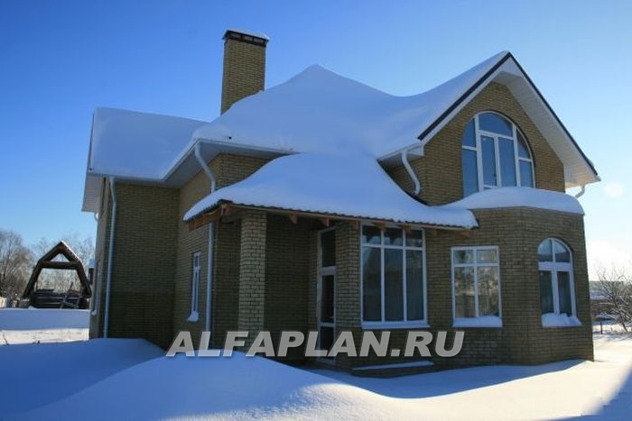 Строительство дома по проекту 65A - фото №1