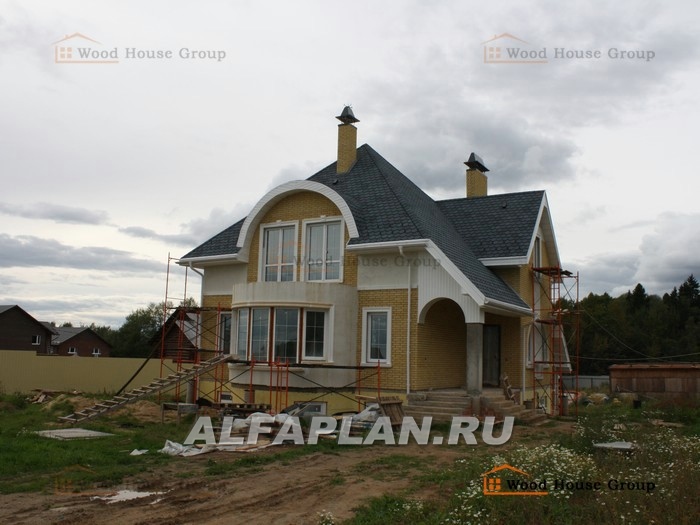 Строительство дома по проекту 69A - фото №1