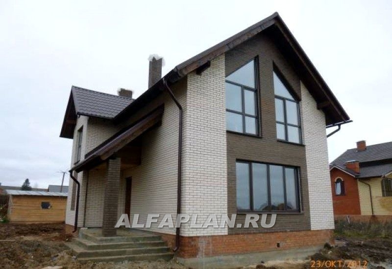 Строительство дома по проекту 71B - фото №2