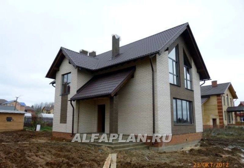 Строительство дома по проекту 71B - фото №3