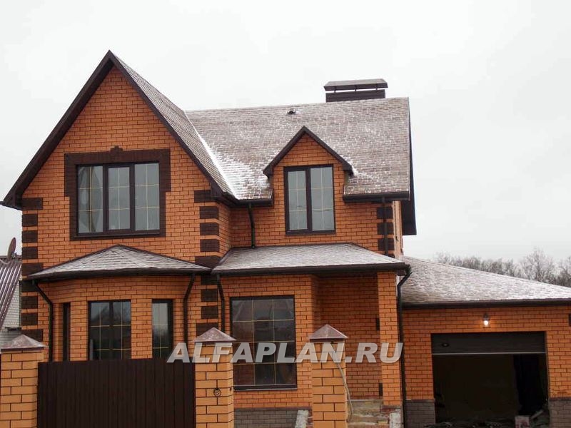 Строительство дома по проекту 73B - фото №7