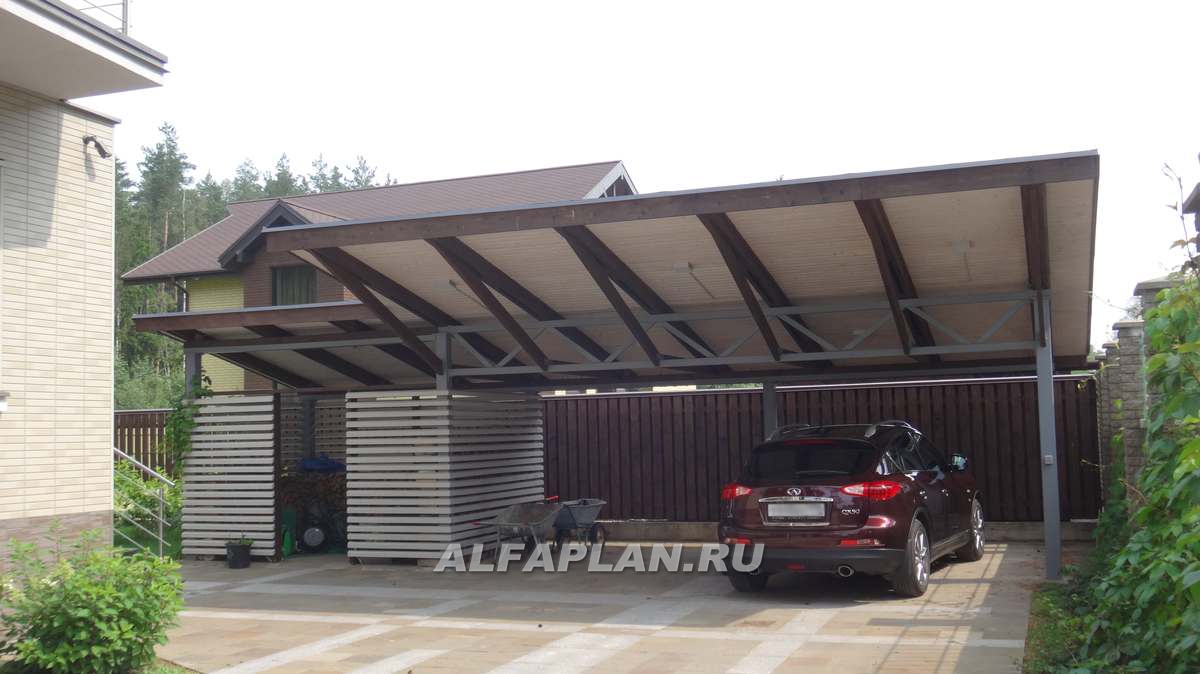 Строительство дома по проекту 77A - фото №2