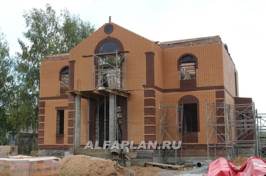 Строительство дома по проекту 78A - фото №7