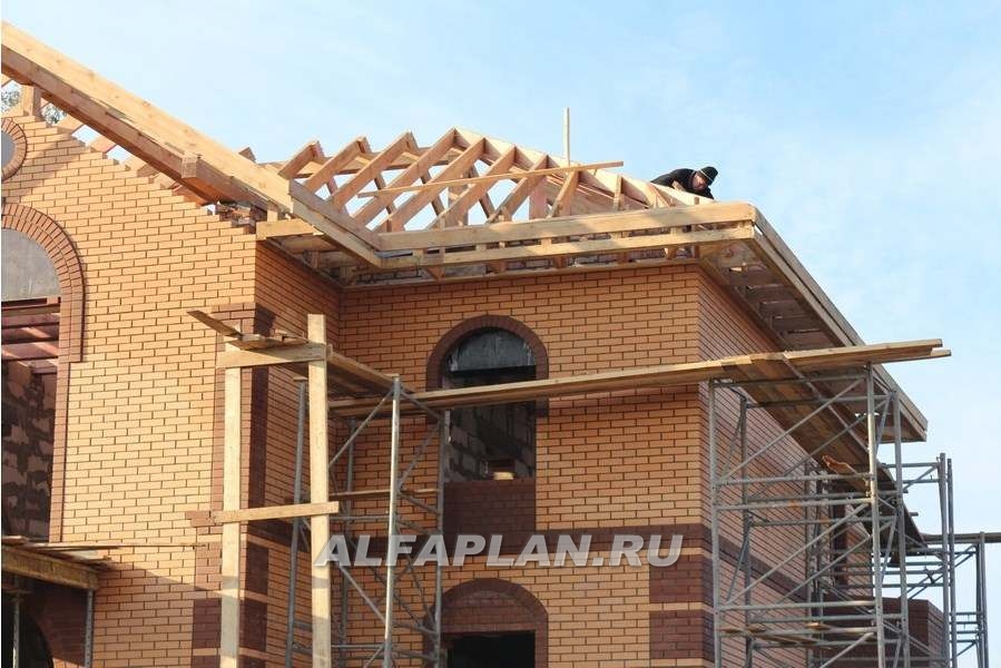 Строительство дома по проекту 78A - фото №13