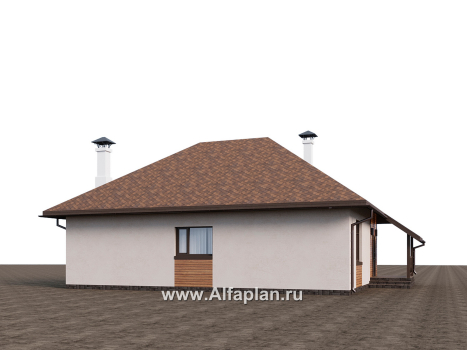 «Тигода» - проект простого дома с мансардой, в скандинавском стиле - превью дополнительного изображения №2