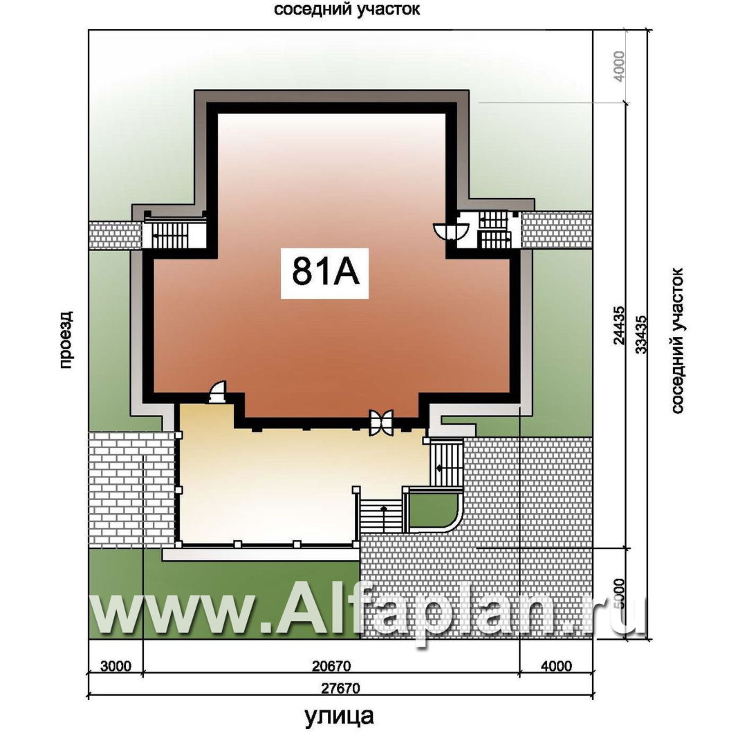 Проекты домов Альфаплан - «Поместье» - элитный коттедж в классическом стиле - дополнительное изображение №13