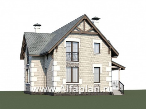 Проекты домов Альфаплан - «Малая Родина» - компактный и комфортный загородный дом - превью дополнительного изображения №1